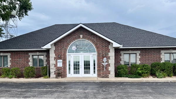 Chiropractic Pleasant Hill MO Clinic HP The front of the Pleasant Hill Chiropractic office building and parking lot